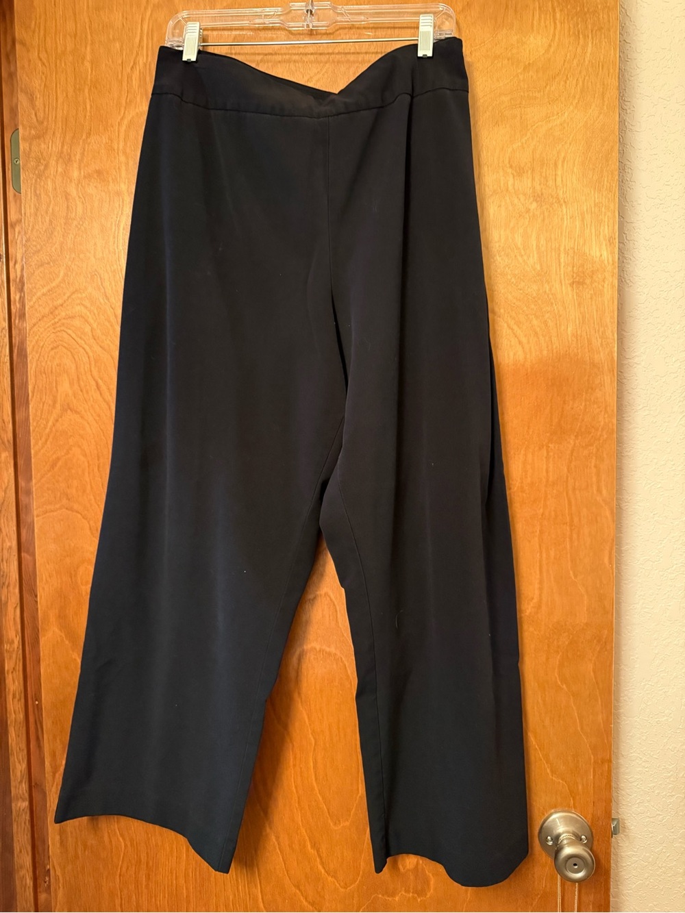 dressbarn Black Women's Pants with Branded Waist Label